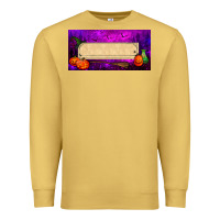 Antique Gold halloween witch custom license plate Premium Sweatshirt - BundleAndBundleShop