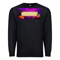 Black halloween witch custom license plate Premium Sweatshirt - BundleAndBundleShop