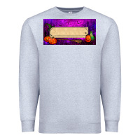 Heather Grey halloween witch custom license plate Premium Sweatshirt - BundleAndBundleShop