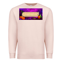 Pale Pink halloween witch custom license plate Premium Sweatshirt - BundleAndBundleShop
