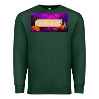 Sports Green halloween witch custom license plate Premium Sweatshirt - BundleAndBundleShop