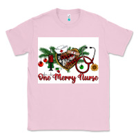 Bubblegum Pink one merry nurse Classic Tee - RanaPortraitStore