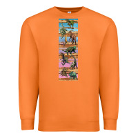 Carrot dinosaurs pen wrap Premium Sweatshirt - Artiststas