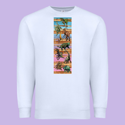 Dinosaurs Pen Wrap Premium Sweatshirt Designed By Artiststas