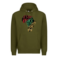 Army Green its the black history for me Premium Hoodie - MaliasSmallBusiness