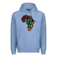Colony Blue its the black history for me Premium Hoodie - MaliasSmallBusiness