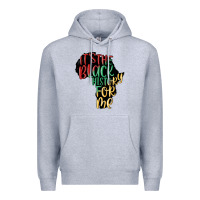 Heather Grey its the black history for me Premium Hoodie - MaliasSmallBusiness