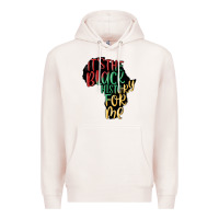 Pale Pink its the black history for me Premium Hoodie - MaliasSmallBusiness