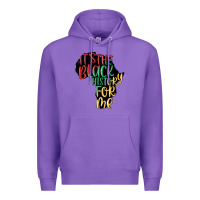 Purple its the black history for me Premium Hoodie - MaliasSmallBusiness