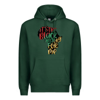 Sports Green its the black history for me Premium Hoodie - MaliasSmallBusiness