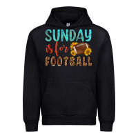 Black sunday is for football Urban Hoodie - NancyCooperArtShop