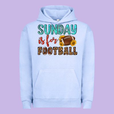 Sunday Is For Football Urban Hoodie Designed By Nancycooperartshop