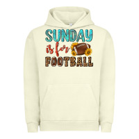 Pigment Pistachio sunday is for football Urban Hoodie - NancyCooperArtShop