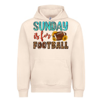 Sandshell sunday is for football Urban Hoodie - NancyCooperArtShop