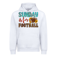 White sunday is for football Urban Hoodie - NancyCooperArtShop