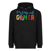 Black professional gamer Heavyweight Hoodie - JahusDesignShop