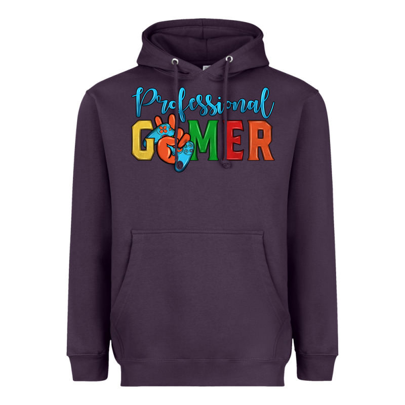 Professional Gamer Heavyweight Hoodie by JahusDesignShop | Teevron