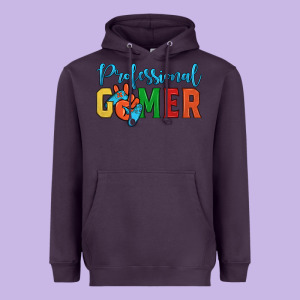 Professional Gamer Heavyweight Hoodie Designed By Jahusdesignshop