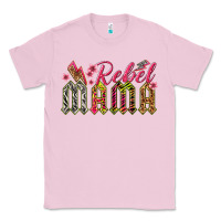 Bubblegum Pink rebel mama Classic Tee - texasbilliewilder
