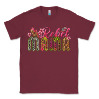 Burgundy rebel mama Classic Tee - texasbilliewilder