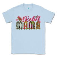 Dusty Blue rebel mama Classic Tee - texasbilliewilder