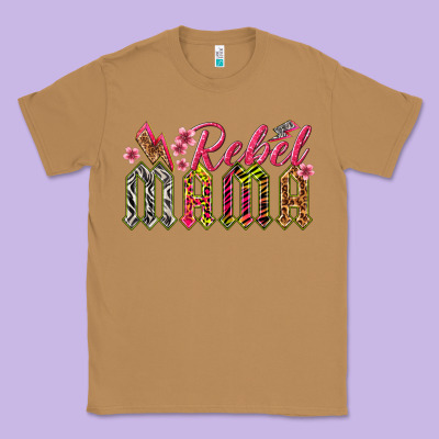 Rebel Mama Classic Tee Designed By Texasbilliewilder
