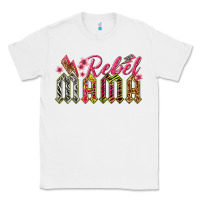 White rebel mama Classic Tee - texasbilliewilder
