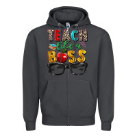 Smoke teach like a boss Zipper Hoodie - Zillion Design Studio