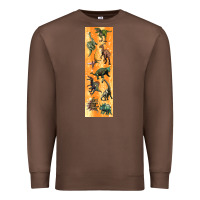 Chestnut dinosaurs pen wrap Premium Sweatshirt - Artiststas