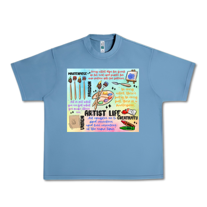 Artist Life Urban Heavy Tee by MaliasSmallBusiness | Teevron