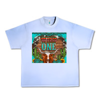 Grape Ice wild one longhorn gemstones cactus and sunflowers Urban Heavy Tee - Artiststas