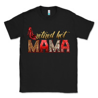 Black retired hot mama Classic Tee - texasbilliewilder