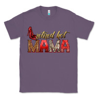 Lavender retired hot mama Classic Tee - texasbilliewilder