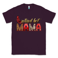 Plum retired hot mama Classic Tee - texasbilliewilder