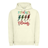 Pigment Pistachio teacher claus Urban Hoodie - MaliasSmallBusiness