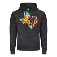 Vintage Black christmas texas map Vintage Hoodie - AdoDesignShop