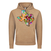 Vintage Coffee christmas texas map Vintage Hoodie - AdoDesignShop