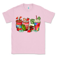 Bubblegum Pink strawberry coffee cups Classic Tee - Zillion Design Studio