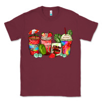 Burgundy strawberry coffee cups Classic Tee - Zillion Design Studio