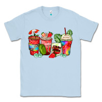 Dusty Blue strawberry coffee cups Classic Tee - Zillion Design Studio
