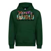 Forest Green recover loudly to keep others from dying quietly m Urban Hoodie - MaliasSmallBusiness