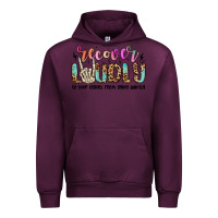 Mauve Wine recover loudly to keep others from dying quietly m Urban Hoodie - MaliasSmallBusiness