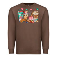 Chestnut baking coffee cups Premium Sweatshirt - Jasminsmagicworld