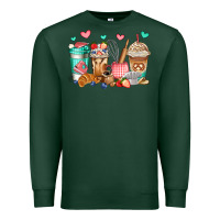 Sports Green baking coffee cups Premium Sweatshirt - Jasminsmagicworld