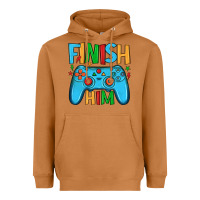 Meerkat finish him Heavyweight Hoodie - JahusDesignShop