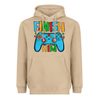 Mushroom finish him Heavyweight Hoodie - JahusDesignShop