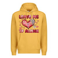 Mustard leave me tf alone valentines day Premium Hoodie - MaliasSmallBusiness