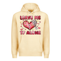 Pina Colada leave me tf alone valentines day Premium Hoodie - MaliasSmallBusiness