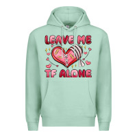 Seafoam leave me tf alone valentines day Premium Hoodie - MaliasSmallBusiness