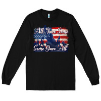 Black all gave some some gave all tbw Long Sleeve Tee - texasbilliewilder